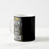 Guest Order Restaurant Server Waitress Premium Kaffeetasse (Vorderseite Links)