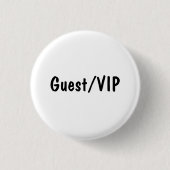 Guest/VIP Button (Vorderseite)