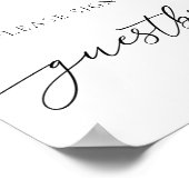 Guestbook Sign  Poster (Ecke)