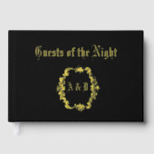Guests of the Night | Gothic Guest Book Gästebuch (Vorderseite)