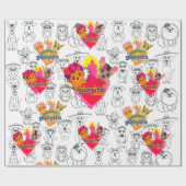 Gueyita Wrapping Papier Geschenkpapier (Flach)