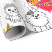 Gueyita Wrapping Papier Geschenkpapier (Rolleneckpunkt)