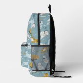 Guffy Space cats Muster Bedruckter Rucksack (Rechts)