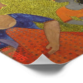 Guftagu von Bharti Dayal Poster (Ecke)