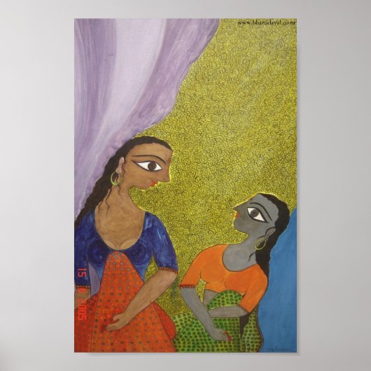 Guftagu von Bharti Dayal Poster (Vorne)