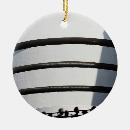 Guggenheim in NYC Keramikornament (Vorne)