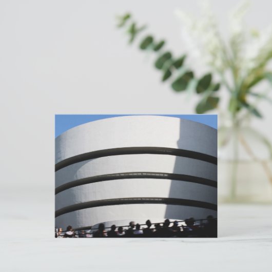 Guggenheim in NYC Postkarte (Stehend Vorderseite)