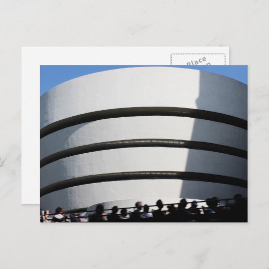 Guggenheim in NYC Postkarte (Vorne/Hinten)