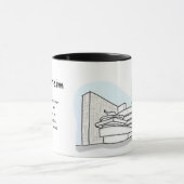 Guggenheim Kaffee-Tasse Tasse (Zentrum)