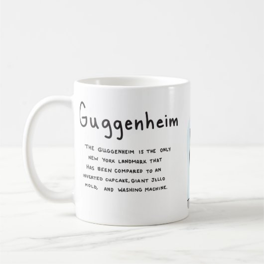 Guggenheim Kaffee-Tasse Tasse (Links)