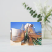 Guggenheim Museum Bilbao Postkarte (Stehend Vorderseite)