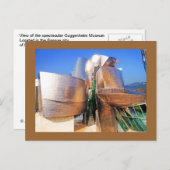 Guggenheim Museum Bilbao Postkarte (Vorne/Hinten)