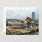 Guggenheim Museum Bilbao. Postkarte (Vorne/Hinten)