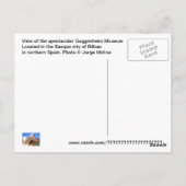 Guggenheim Museum / Bilbao, Spanien Postkarte (Rückseite)