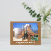 Guggenheim Museum / Bilbao, Spanien Postkarte (Stehend Vorderseite)