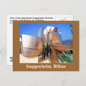 Guggenheim Museum / Bilbao, Spanien Postkarte (Vorne/Hinten)