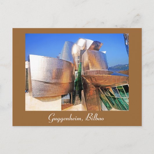 Guggenheim Museum / Bilbao, Spanien Postkarte (Vorderseite)