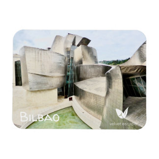 Guggenheim-Museum im Kühlschrankmagnet Bilbao Magnet