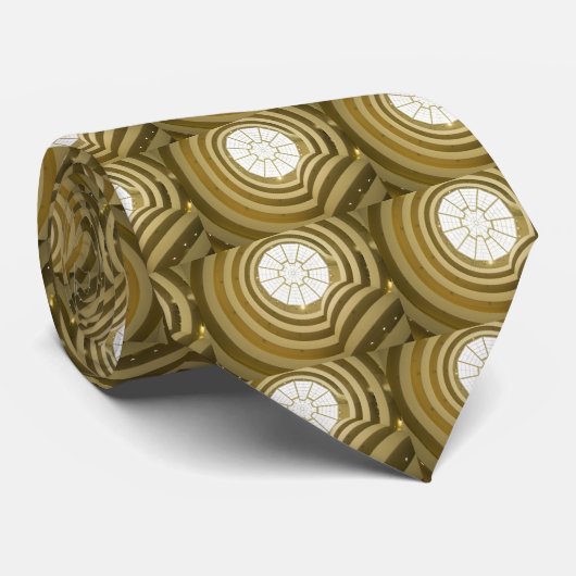 Guggenheim Museum Krawatte (Gerollt)