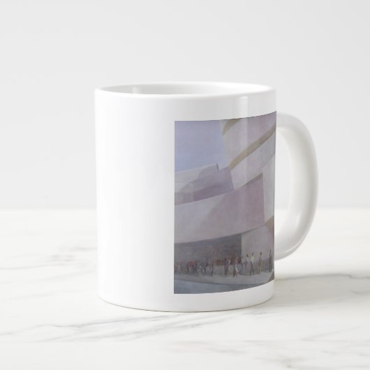 Guggenheim Museum New York 2004 Jumbo-Tasse (Vorderseite Rechts)