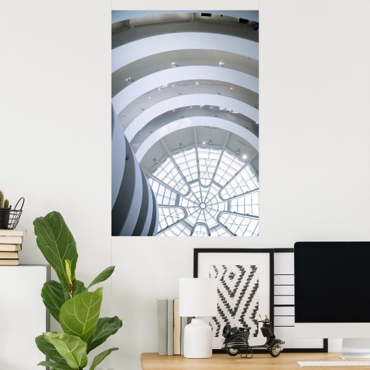 Guggenheim-Museum Poster (Heimbüro)