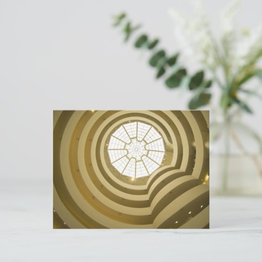 Guggenheim-Museum Postkarte (Stehend Vorderseite)