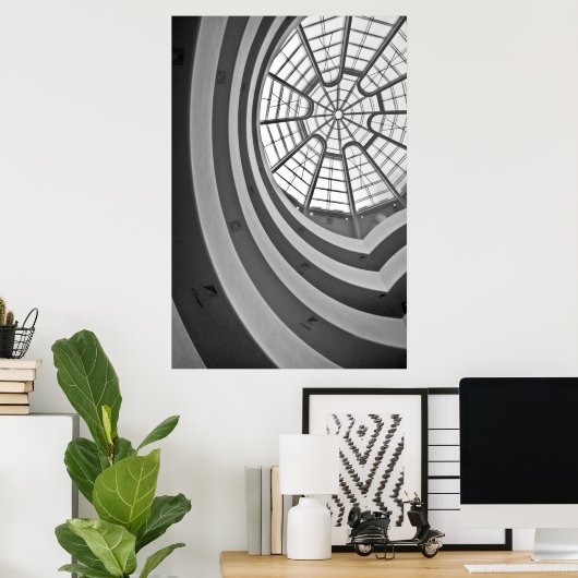 Guggenheim Skylight Poster (Heimbüro)