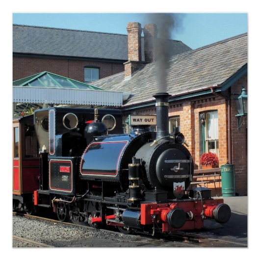 GUH-DAMPFTRAINS POSTER (Vorderseite)