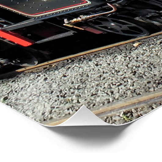 GUH-DAMPFTRAINS POSTER (Ecke)