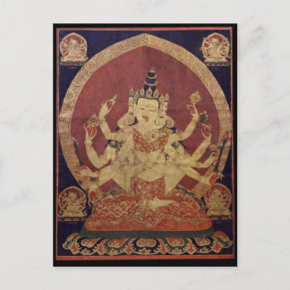 Guhyasamaja tibetisch-buddhistische Deity Postkarte