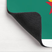 Guiana - Flagge Drapeau de la Guyane Mousepad (Ecke)