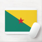 Guiana - Flagge Drapeau de la Guyane Mousepad (Mit Mouse)
