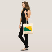 Guiana - Flagge Drapeau de la Guyane Tragetasche (Vorderseite (Model))