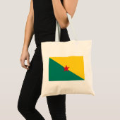 Guiana - Flagge Drapeau de la Guyane Tragetasche (Vorderseite (Produkt))