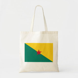 Guiana - Flagge Drapeau de la Guyane Tragetasche