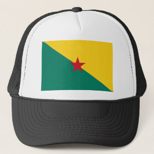 Guiana - Flagge Drapeau de la Guyane Truckerkappe