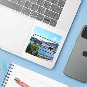 Guide Curve - Seine Stelle, an der Sie gewollt hab Aufkleber (Laptop mit iPhone)