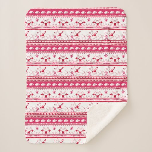 Guide Dog Tale German Shepherd Muster Red Sherpadecke (Vorderseite)