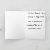 Guide Dog Team Announcement Forward Together Ankündigung (Innenseite)