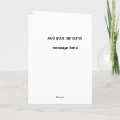 Guide Dog Team Graduation Congratulations GSD Team Karte (Rückseite)