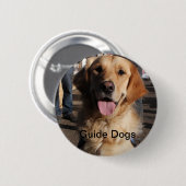 Guide Dogs Abzeichen Button (Vorne & Hinten)