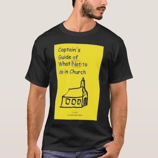 Guide Kapitäns von was, nicht im Kirchen-Shirt zu T-Shirt (Vorderseite)