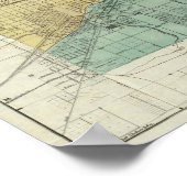 Guide Map of Chicago Poster (Ecke)