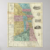 Guide Map of Chicago Poster (Vorne)