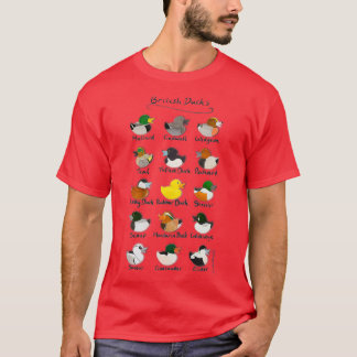 Guide to British Ducks T-Shirt