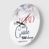 Guide you always große wanduhr (Winkel)