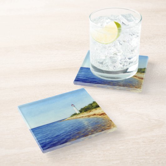 Guided by Light – the Soul of Vormsi Glasuntersetzer (Schrägansicht)