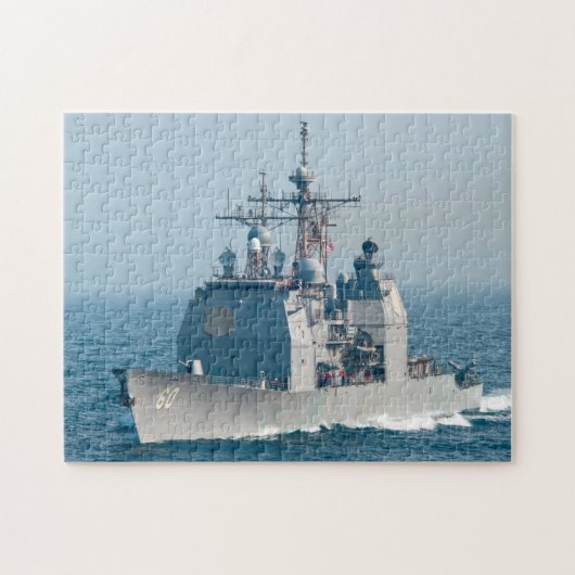 GUIDED-MISSILE CRUISER - CG-60 (11x14 INCH) Puzzle (Horizontal)