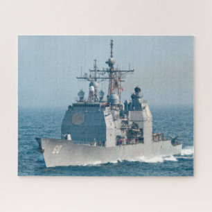 GUIDED-MISSILE CRUISER - CG-60 (16x20 INCH) Puzzle