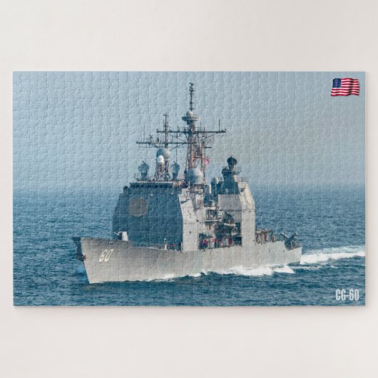 GUIDED-MISSILE CRUISER - CG-60 (20 x 30 INCH) Puzzle (Horizontal)